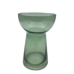 Florero Copa 15 Cm Verde