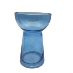Florero Copa 15 Cm Azul