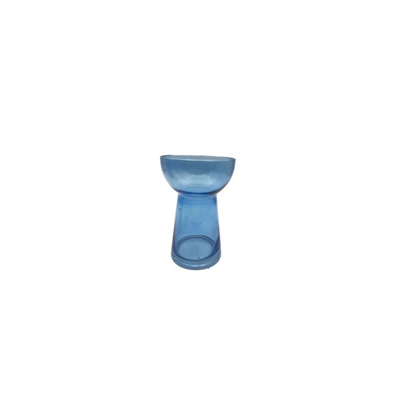 Florero Copa 15 Cm Azul