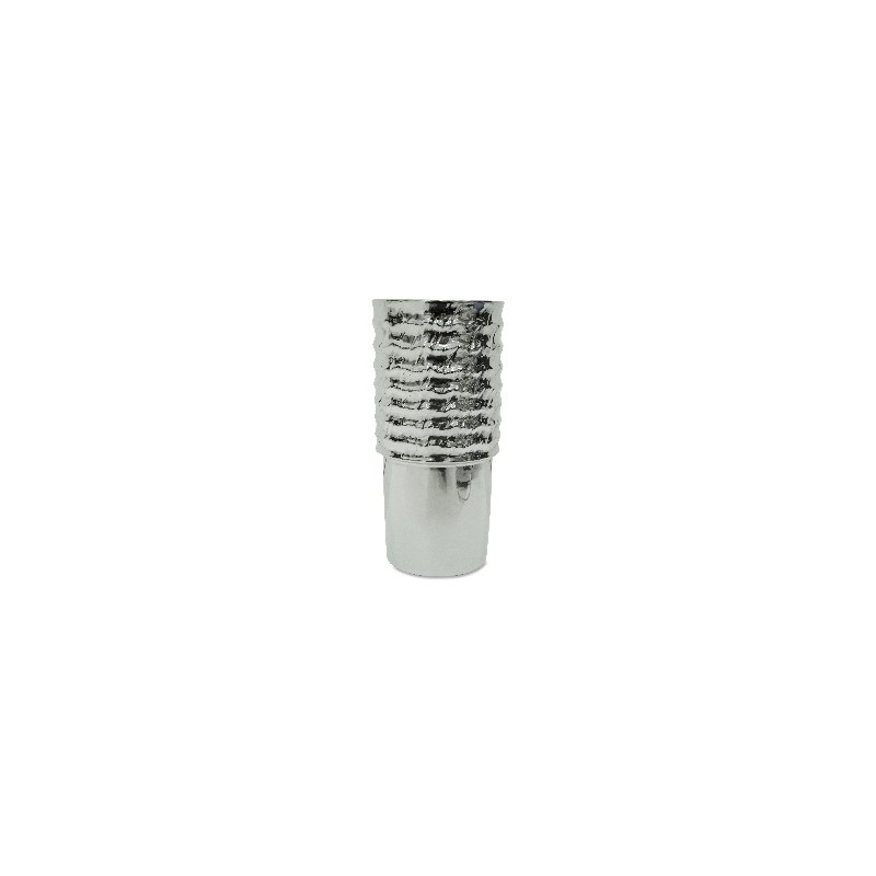 Jarron Duo Aros 25 Cm Plateado