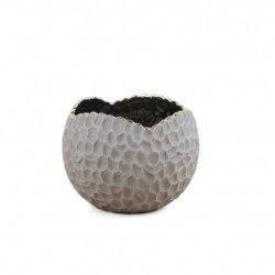 Base Crater 15 Cm Gris/dorado