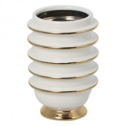 Base Aros Blanca/dorada